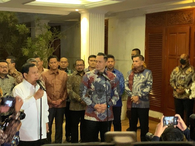 Prabowo Akui Bahas Koalisi 2024 dengan AHY, Tapi Keputusan Diambil Last Minute (1)