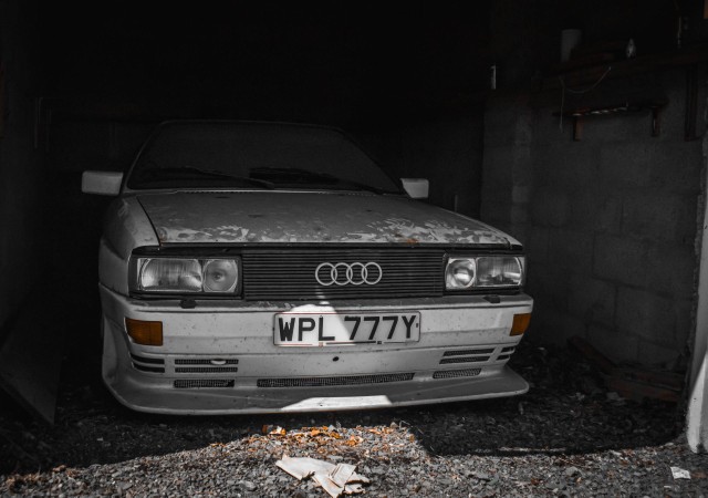 Audi Quattro Turbo terlantar 30 tahun. Foto: Autoevolution 