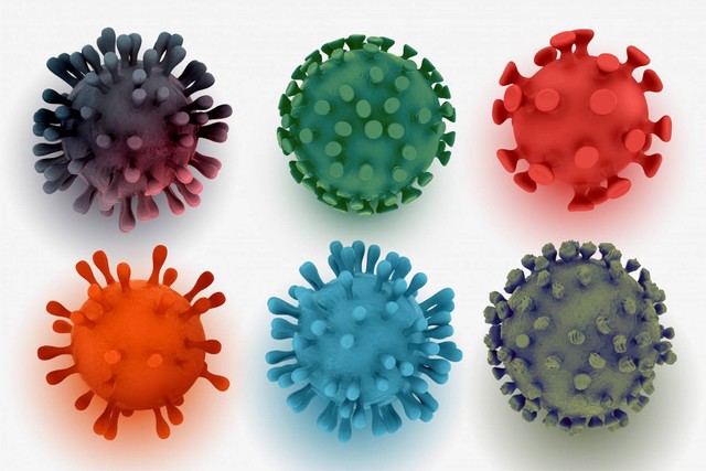 ilustrasi varian virus covid-19. freepik.com