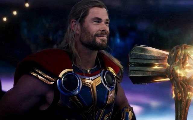 Chris Hemsworth di film Thor: Love and Thunder. Foto: Marvel Studios