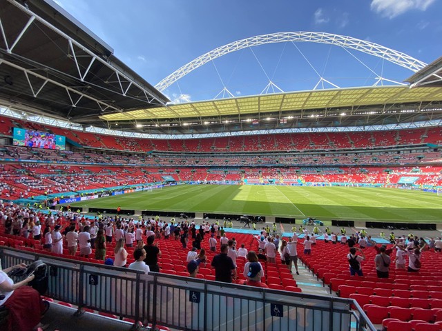 Jam Buka Wembley Stadium, Stadion Terbesar di Inggris, Foto: Unsplash/Dolapo Ayoade