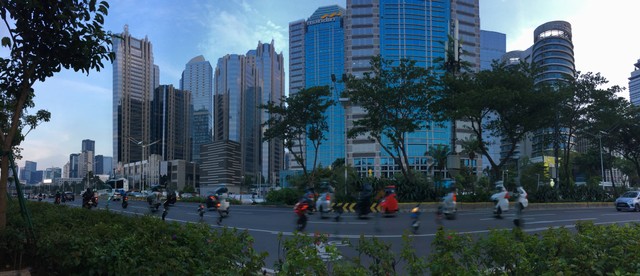 Salah satu sudut Jakarta. Credit: Dokumentasi pribadi