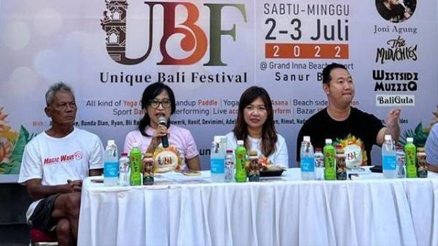 Jumpa pers panitia Unique Bali Festival (UBF) 2022 - IST