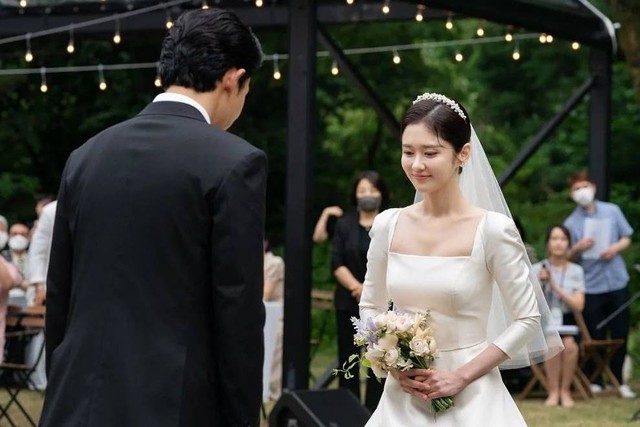 Pernikahan Jang Nara di Bonelli Garden, Seoul, Korea Selatan. Foto: Instagram/@koreanupdates