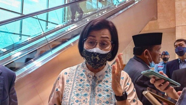 Menteri Keuangan, Sri Mulyani hadiri Rapat Parpurna DPR RI ke-26 di Gedung DPR RI, Kamis (30/6). Foto: Narda Margaretha Sinambela/kumparan