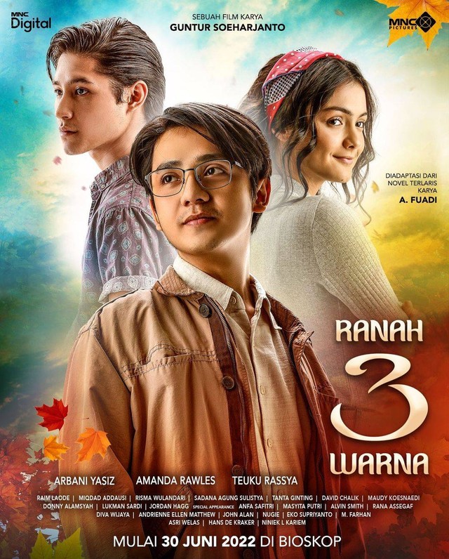 Official Poster Film Ranah 3 Warna. Foto: Instagram/@ranah3warna.movie