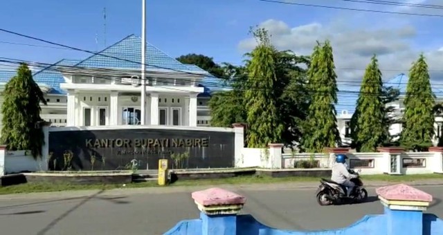 Kantor Bupati Nabire, Provinsi Papua Tengah. (Foto istimewa)