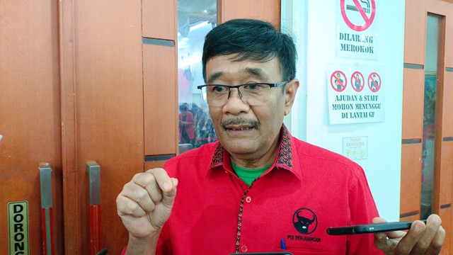 Ketua DPP PDIP Bidang Ideologi dan Kaderisasi, Djarot Saiful Hidayat. Foto: Aprilandika Pratama/kumparan