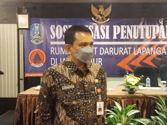 Dr. Erwin Astha Triyono, dr., Sp.PD., KPTI., FINASIM, selaku Kepala RSDL Bangkalan sekaligus Kepala Dinas Kesehatan Provinsi Jawa Timur.