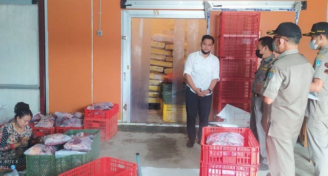 Satpol PP Jombang Datangi Pabrik Pengolahan Daging di Denanyar, Ini Penyebabnya