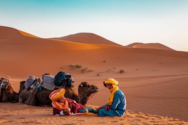 Ilustrasi gurun terluas di Benua Afrika, sumber foto: by Unsplash.com