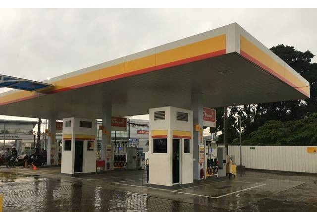 Ilustrasi SPBU Shell Foto: Sena Pratama/kumparan