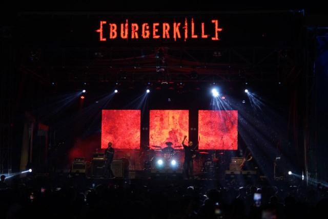 Penampilan Burgerkill. Foto: Banyu Susanto/Hi!Pontianak