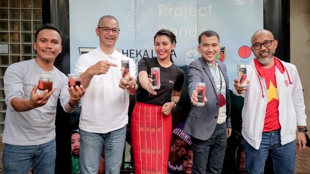 Project Banda: Peluncuran Produk Kolaborasi Kopikalyan X HekaLeka. Foto: Dok. HekaLeka