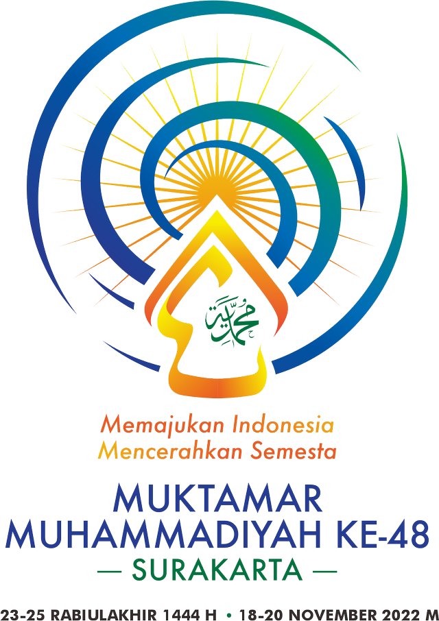 Logo Resmi Muktamar 48 Muhammadiyah (Sumber : PSDM Pimpinan Pusat Muhammadiyah)