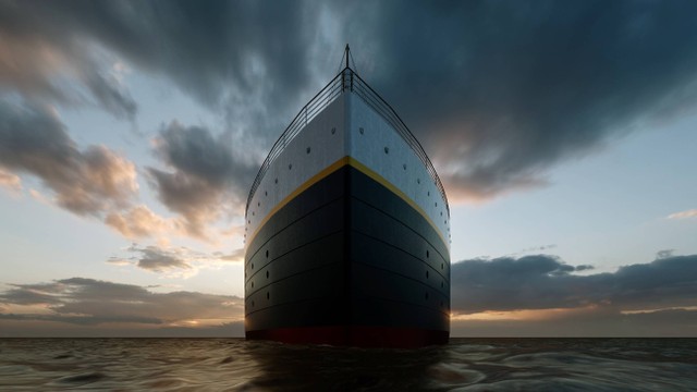 Ilustrasi kapal Titanic. Foto: lightmax84/Shutterstock