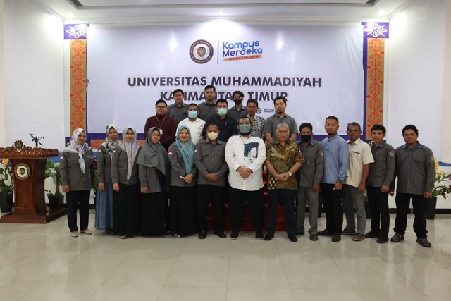Foto bersama UMKT dan UM Berau (Foto: Ade Ismail Ramadhan)