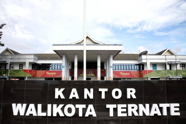 Kantor Wali Kota Ternate. Foto: Istimewa