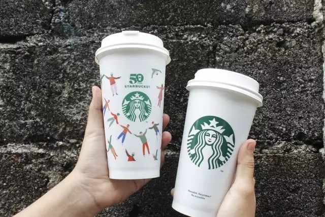 Ilustrasi ukuran minuman Starbucks. Foto: KumparanFOOD