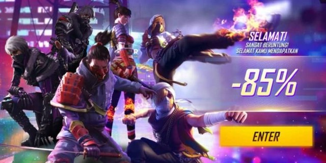 Ilustrasi Mystery Shop Free Fire. Foto: Garena