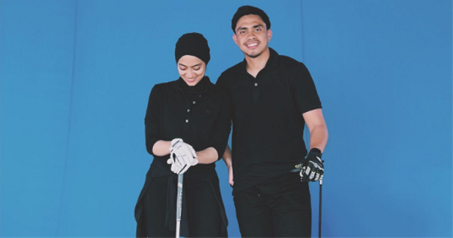 Pasangan Ayudia Bing Slamet dan Ditto Percussion yang gemar berolahraga. Foto: Instagram/dittopercussion