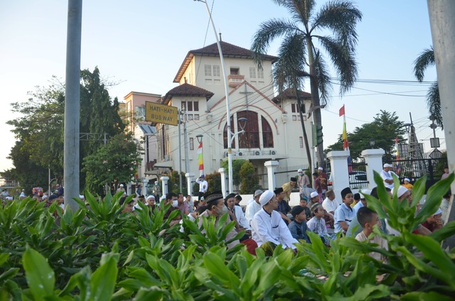 Suasana Idul Adha di Jatinegara. (Foto: Kumparan/ Argya D. Maheswara)