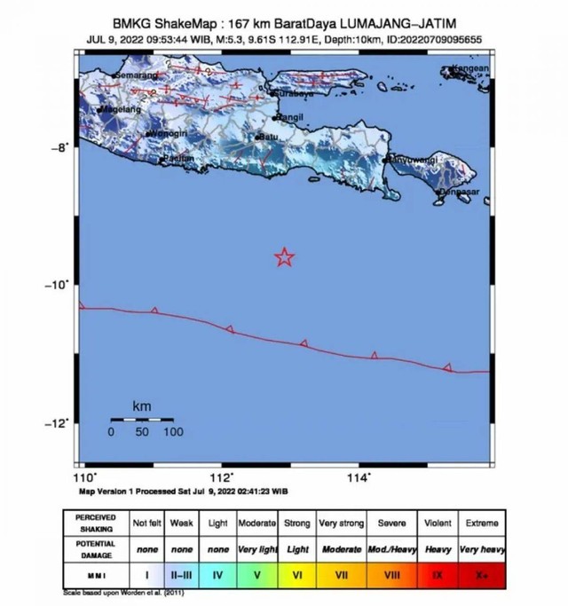 68 Gempa Susulan Terjadi di Malang-Lumajang, Begini Faktanya