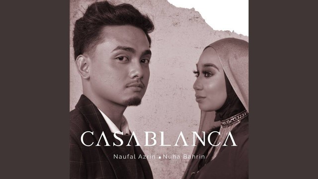 Ilustrasi sampul lagu Casablanca oleh Nuha Bahrin dan Naufal Azrin. Foto: YouTube/Nuha Bahrin - Topic