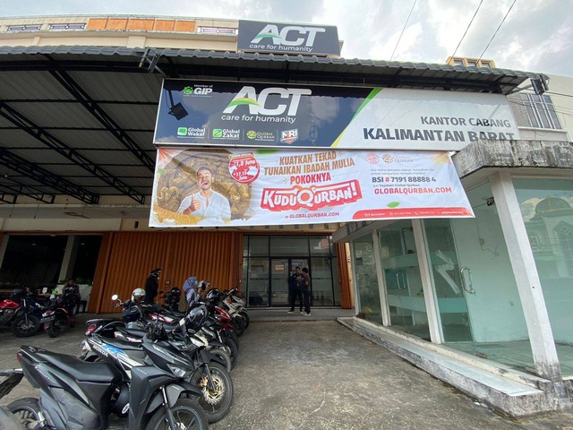 Kantor ACT Kalimantan Barat di Pontianak. Foto: Teri/Hi!Pontianak