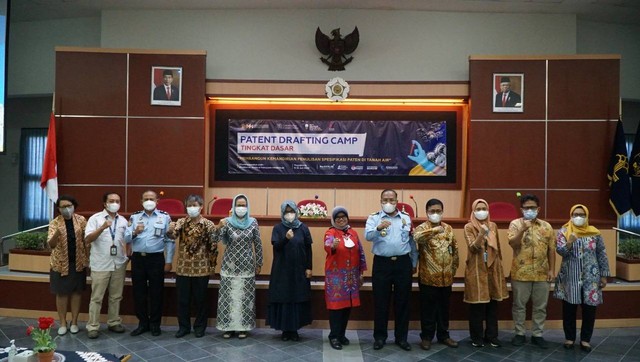 Patent Drafting Camp kerja sama DJKI, Kanwil Kemenkumham DIY, dan UGM digelar di Yogyakarta (Foto: Humas Kanwil Kemenkumham DIY)