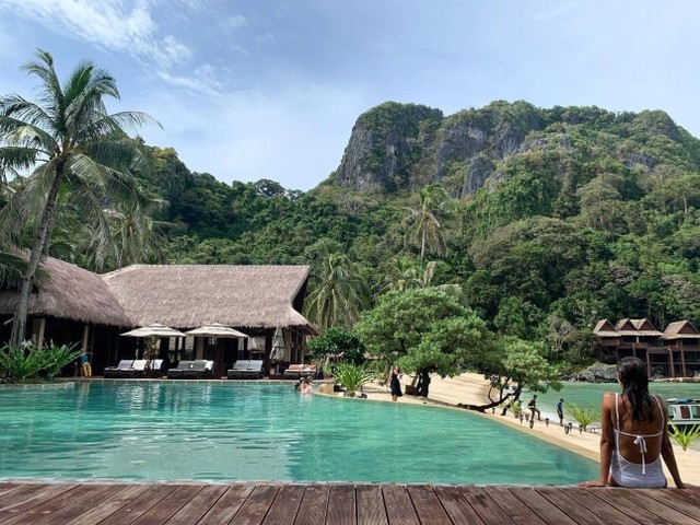 6 Rekomendasi Airbnb di Bandung Dengan Private Pool/Foto hanya ilustrasi dan bukan tempat aslinya. Sumber: Unsplash/Cauayan Island Resortrek