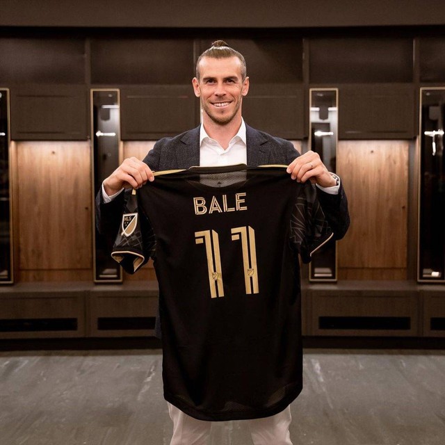 Gareth Bale, pemain Los Angeles FC. Foto: Instagram/@lafc