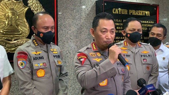 Kapolri Jenderal Listyo Sigit Prabowo. Foto: Nugroho GN/kumparan