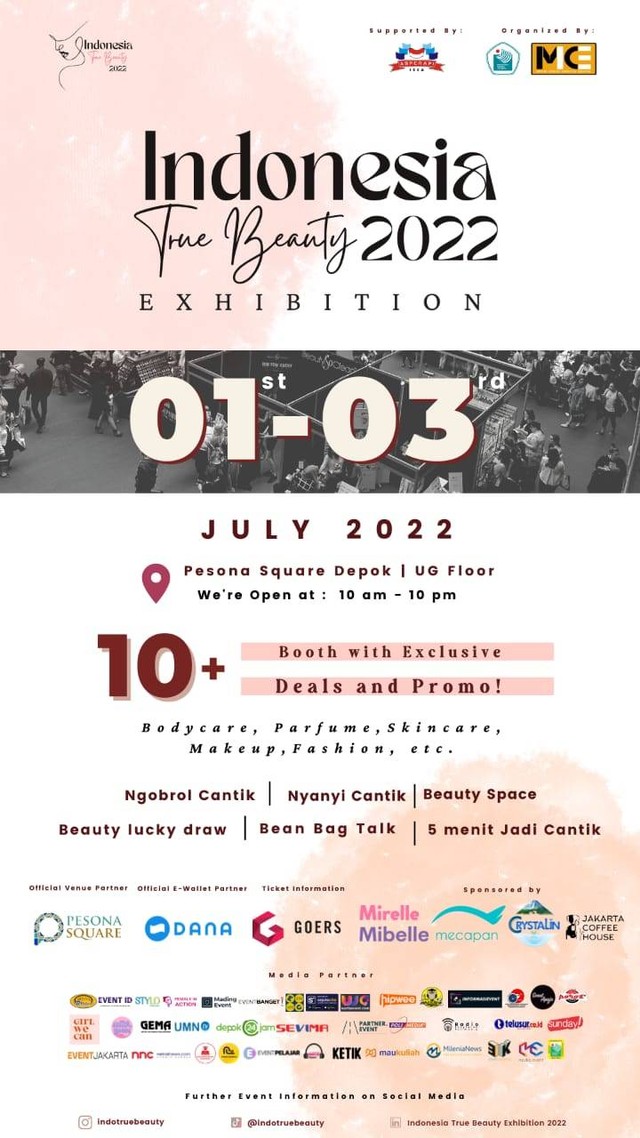 Indonesia True Beauty Exhibition 2022: Meningkatkan Kepercayaan Diri