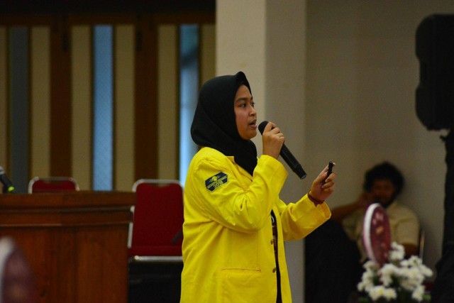 Bellinda Azzahra, periset berusia 21 tahun yang kini mengenyam pendidikan di Universitas Indonesia dengan Program Studi Akuntansi, Fakultas Ekonomi dan Bisnis. Dok. Lembaga Penjamin Simpanan (LPS).