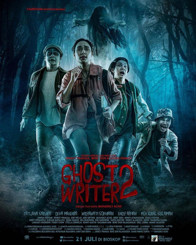 Poster film Ghost Writer 2. Foto: Instagram/@muhadkly