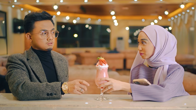 Nuha Bahrin & Naufal Azril. Foto: YouTube Masyhur