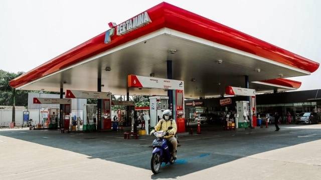 Ilustrasi SPBU Pertamina. Foto: Pertamina