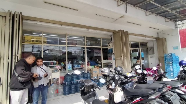Minimarket di Cianjur dibobol maling, Rabu (13/7/2022). Foto: Dok. Istimewa
