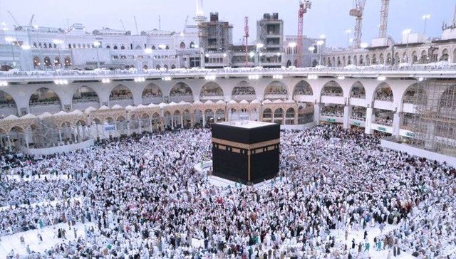 Suasana Keramaian Jamaah Ibadah Haji di setiap tahun sebelum Pandemi Covid-19. (iStockphoto)