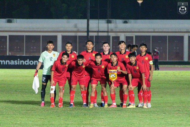 Pemain Timnas Laos U-19 di Piala AFF U-19. Foto: Lao Football Federation