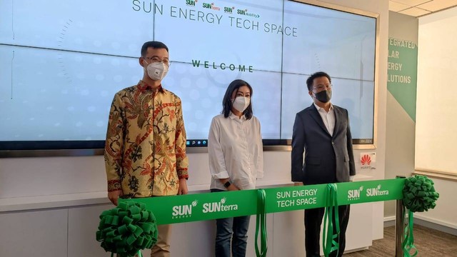 Peluncuran SUN Energy Tech Space di Sinarmas Land Plaza Jakarta Pusat, Kamis (14/7/2022).  Foto: Fariza Rizky Ananda/kumparan