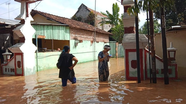 Kondisi banjir yang merendam Kabupaten Pati Jawa Tengah. Foto: Dok istimewa