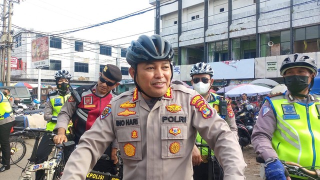 Kapolresta Bandar Lampung Kunjungi Pasar, Pedagang Minta Polisi Selalu Siaga (2)