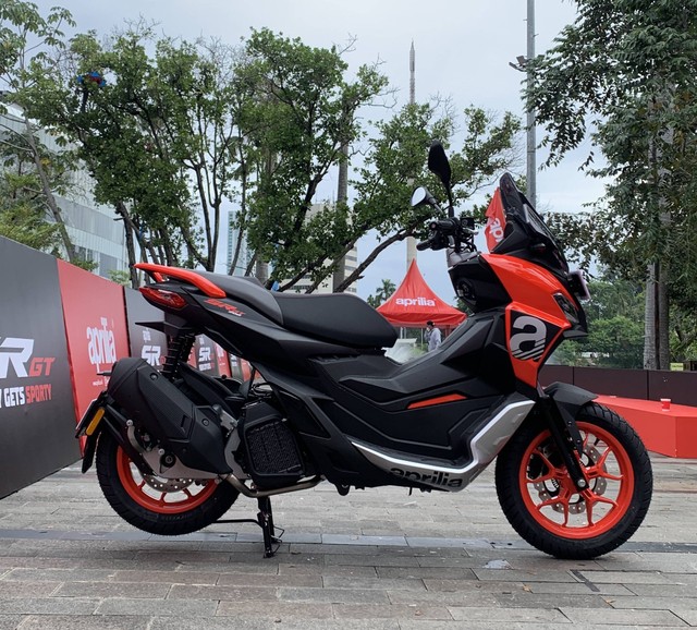 Aprilia SR GT 200 Foto: Gesit Prayogi/kumparan
