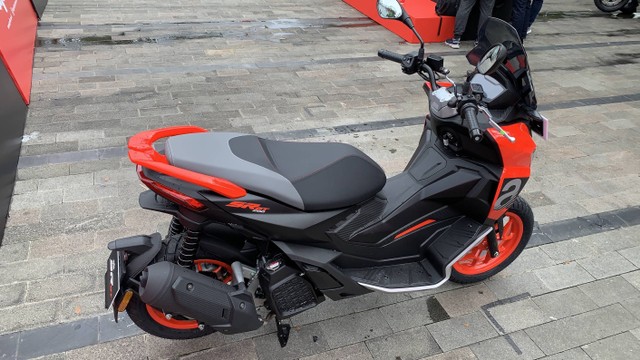 Aprilia SR GT 200 Foto: Gesit Prayogi/kumparan
