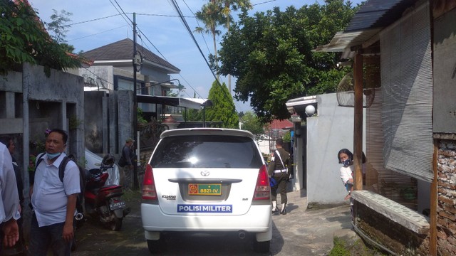 Lokasi penembakan istri tentara di Perumahan Grand Cemara, Jalan Cemara 3, Padangsari, Banyumanik, Kota Semarang. Foto: Intan Alliva Khansa/kumparan