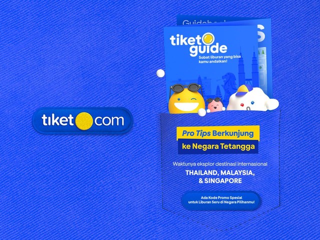 tiket.com luncurkan buku panduan digital tiket guide. Foto: tiket.com