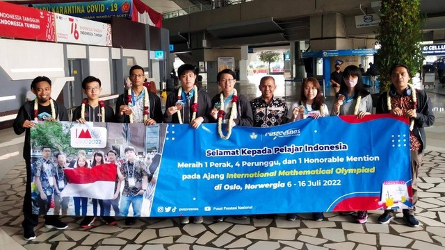 Tim matematika Indonesia raih prestasi Internasional. Foto: Kemendikbud