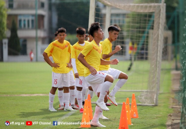 Timnas Vietnam U-16 untuk Piala AFF U-16 2022. Foto: VFF
